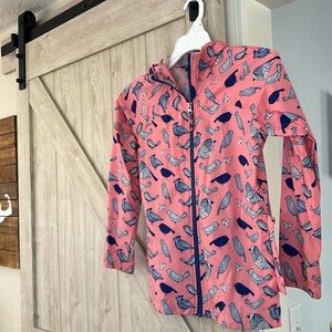 Girls light rain coat